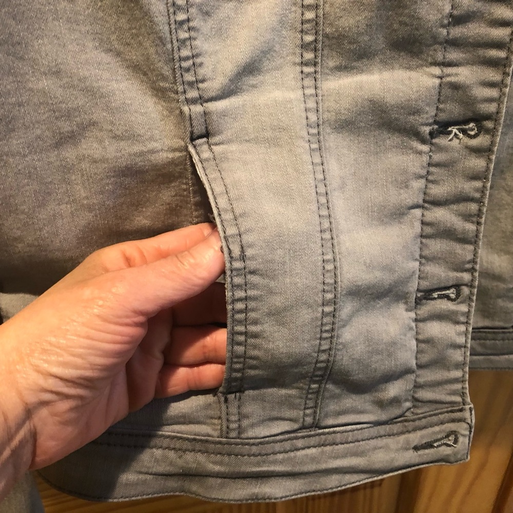 Stretch Denim Jacket by Kenzie Jeans |Size XL - Picture 6 of 8